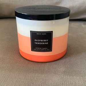 Bath & Body Works White Barn 3 Wick RASPBERRY TANGERINE